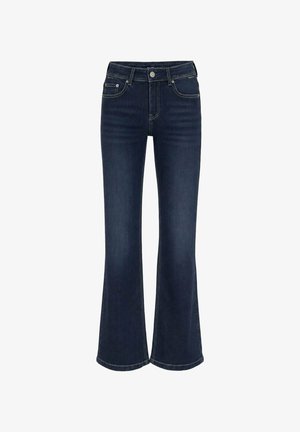 Red button, RB COLETTE-F - Flared Jeans - blue denim