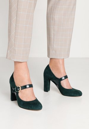 mint&berry Escarpins - dark green
