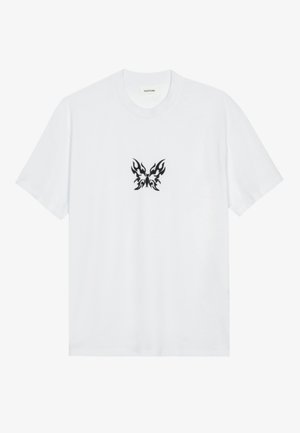 UNISEX - Apdrukāts T-krekls - white