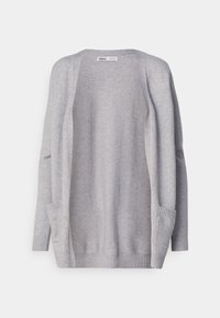 ONLY Petite ONLLESLY OPEN CARDIGAN - Kardigán - light grey melange