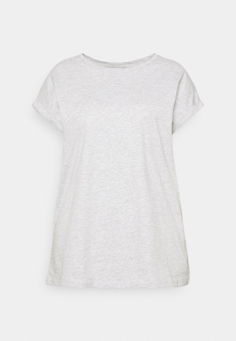 Damen T-Shirts | CAPSULE by Simply Be BOYFRIEND PRINT TEE 2er Pack T-Shirt print grey/grau - GD29301 Damen T-Shirts | CAPSULE by Simply Be BOYFRIEND PRINT TEE 2er Pack T-Shirt print grey/grau - GD29301