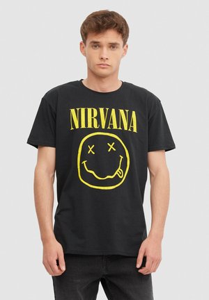 INSIDE NIRVANA - Camiseta estampada - black