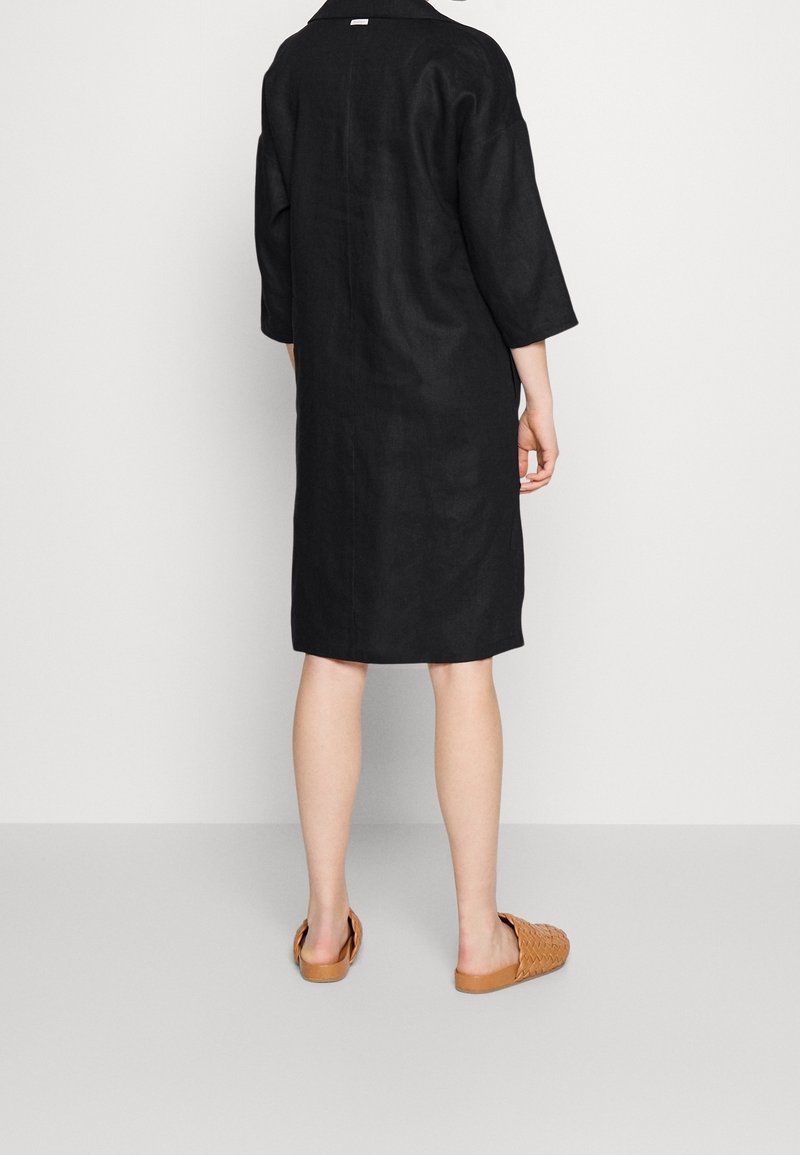 chinese dress ladies Max Mara Linen Button Down Long Dress | Camel main image 0