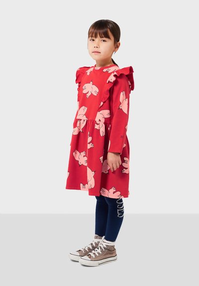 Bobo Choses Robe en jersey - red