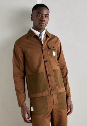 Scotch & Soda JOE JONAS WORKER JACKET - Light jacket - dark brown