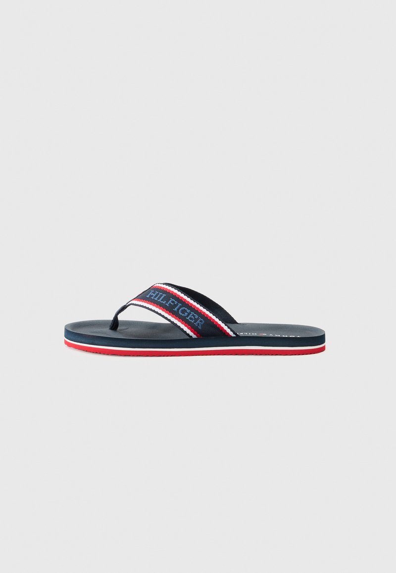 Tommy Hilfiger COMFORT BEACH - T-bar sandals - navy blue
