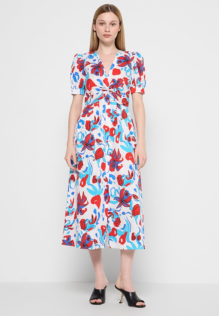 Diane von Furstenberg Jurk meerkleurig