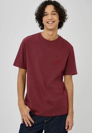 T-shirt basique - bordeaux