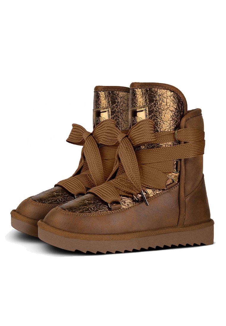 D.Franklin NORDIC SHINY - Botas para la nieve - marron/marrón - Zalando.es