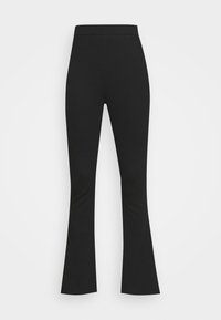 Even&Odd 2 PACK - Calças - black/mottled dark grey