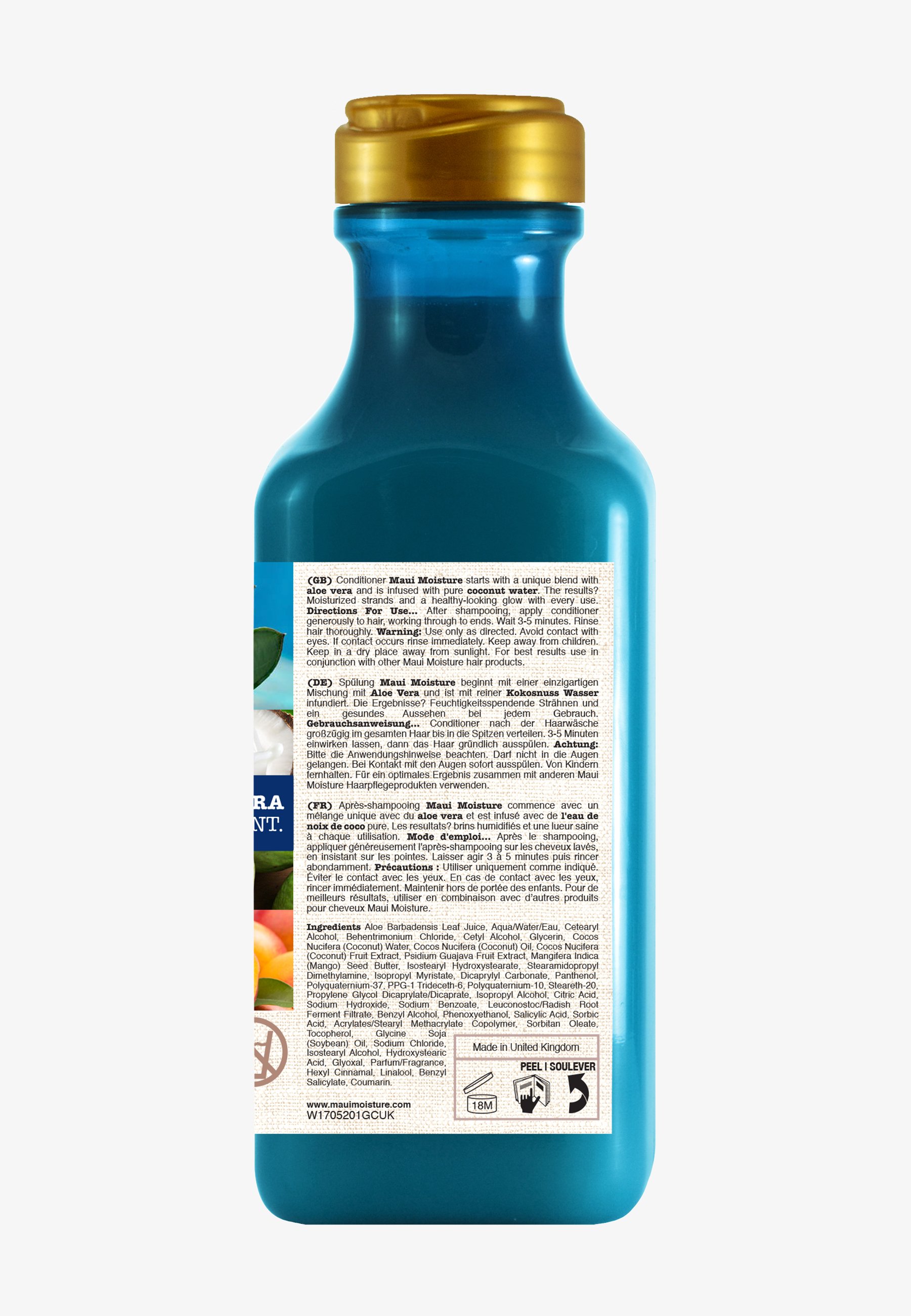 Maui Moisture Nourish & Moisture Conditioner, 385 Ml – Veganer Kokosmilch-Conditioner Für Trockenes Haar