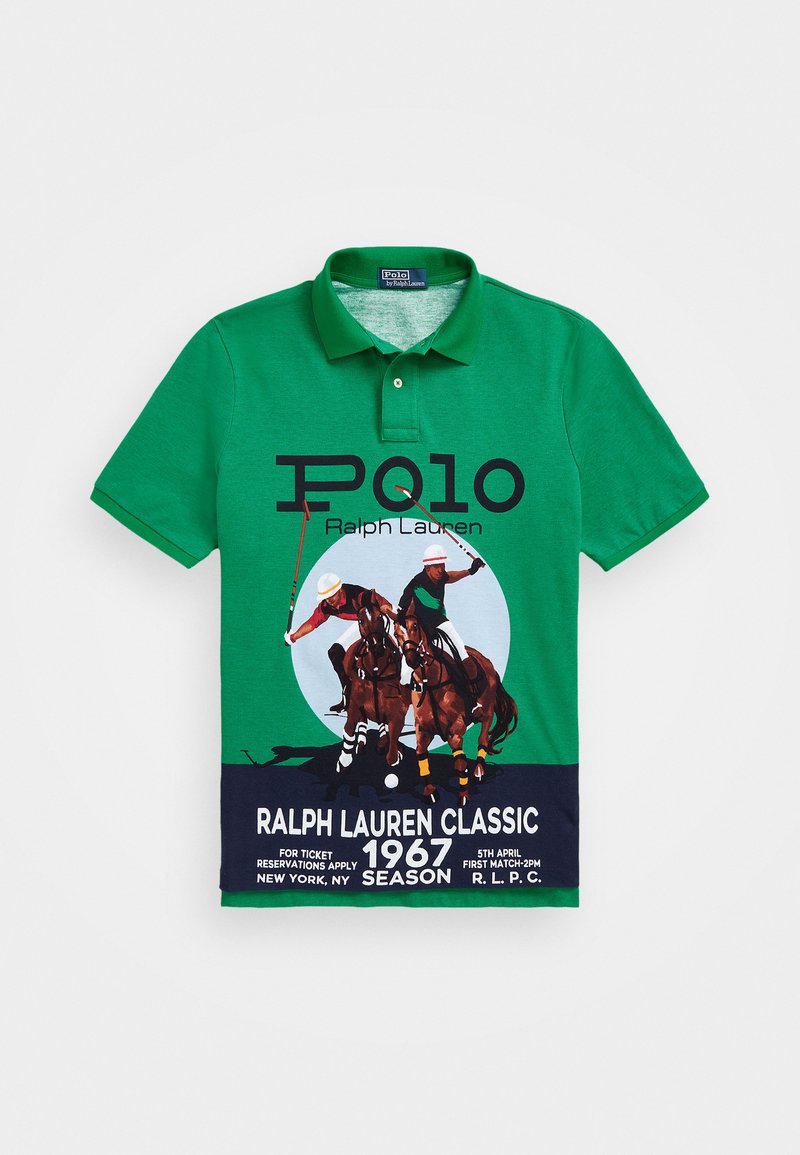 Ralph Lauren POLO by Ralph Lauren short sleeve polo shirt, men's XL size cotton Navy blue Vintage Second Hand
