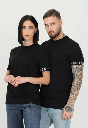 T-shirt print - black