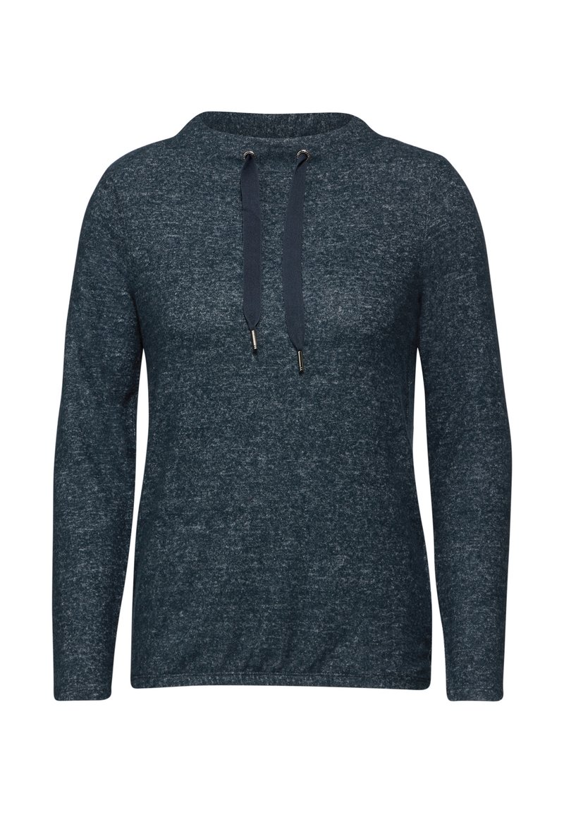 Cecil Long sleeved top blau/mottled dark blue Zalando