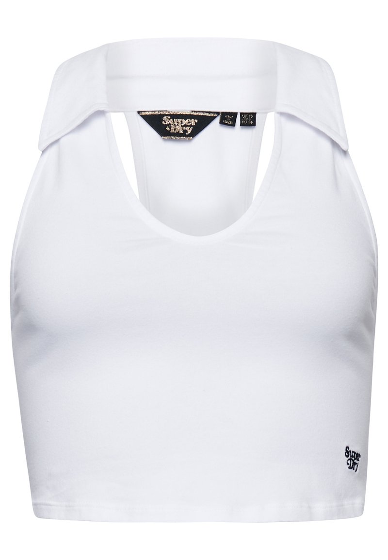 Superdry & Co Top wit denim/whitedenim Superdry & Co Top wit denim/whitedenim