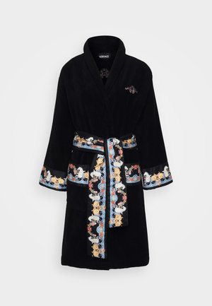 BATHROBE - Hommikumantel - black/multicolor