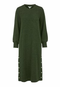 Cellbes of Sweden Gebreide jurk - green melange