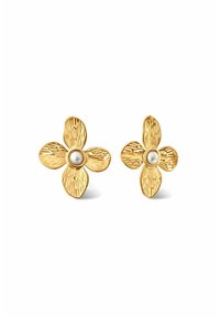 MERIDA FLOWER - Auskarai - gold-coloured