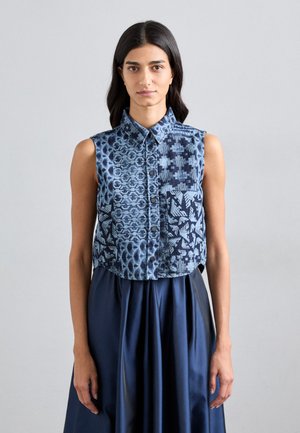Emporio Armani Blouse - blue fancy