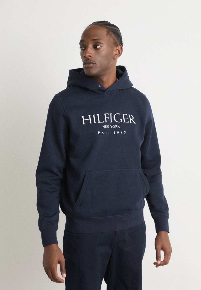Tommy Hilfiger HOODY - Felpa - desert sky