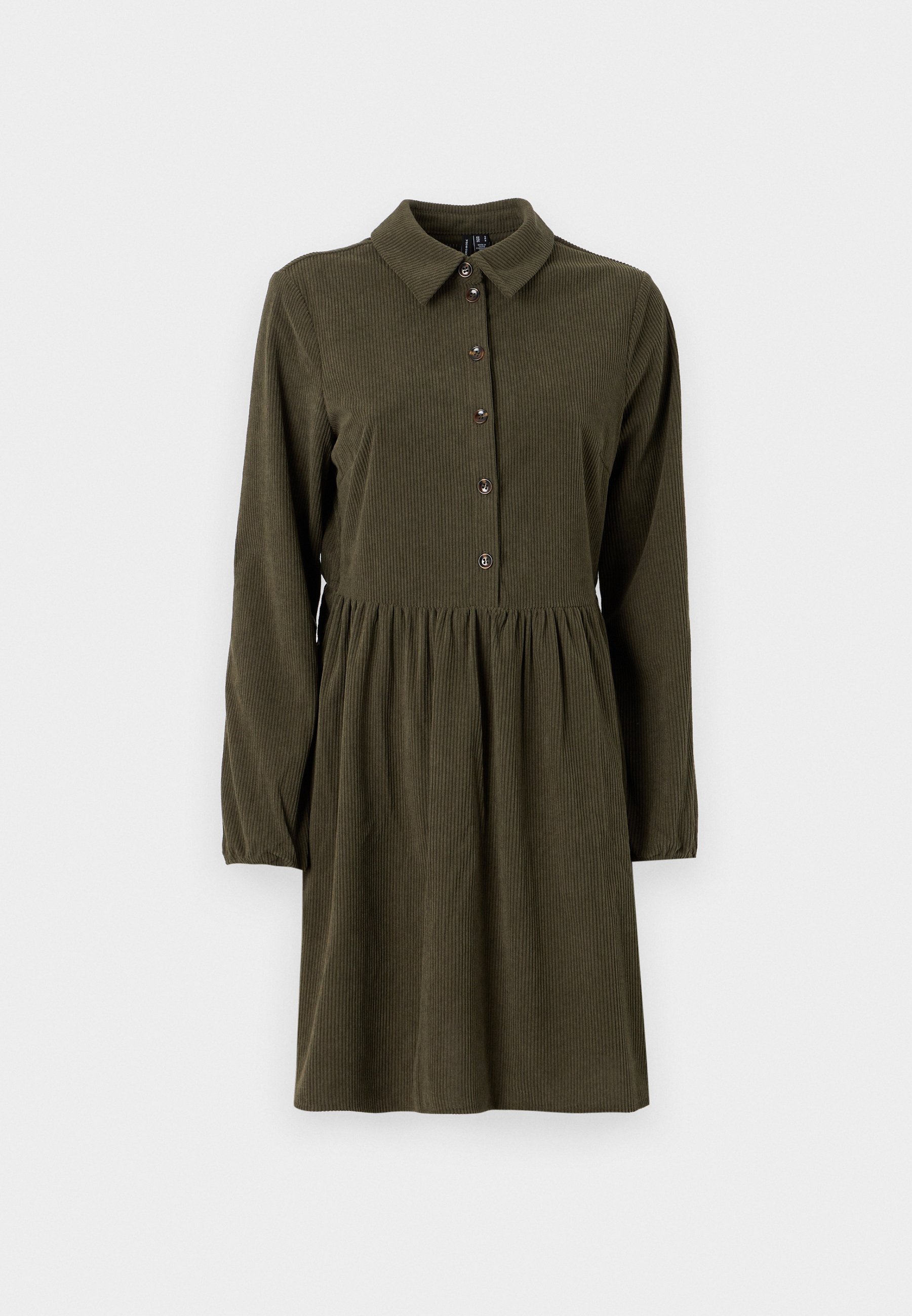 Vero Moda VMMIRJAM SHORT SHIRT DRESS - Shirt dress - forest night