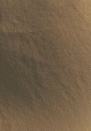 Tejido marrón con una textura suave, que presenta pliegues sutiles y un acabado mate. El color es rico y cálido, añadiendo profundidad al material.