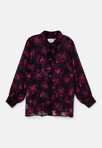 CARMELENA BOW - Blusa com botões - fuchsia purple