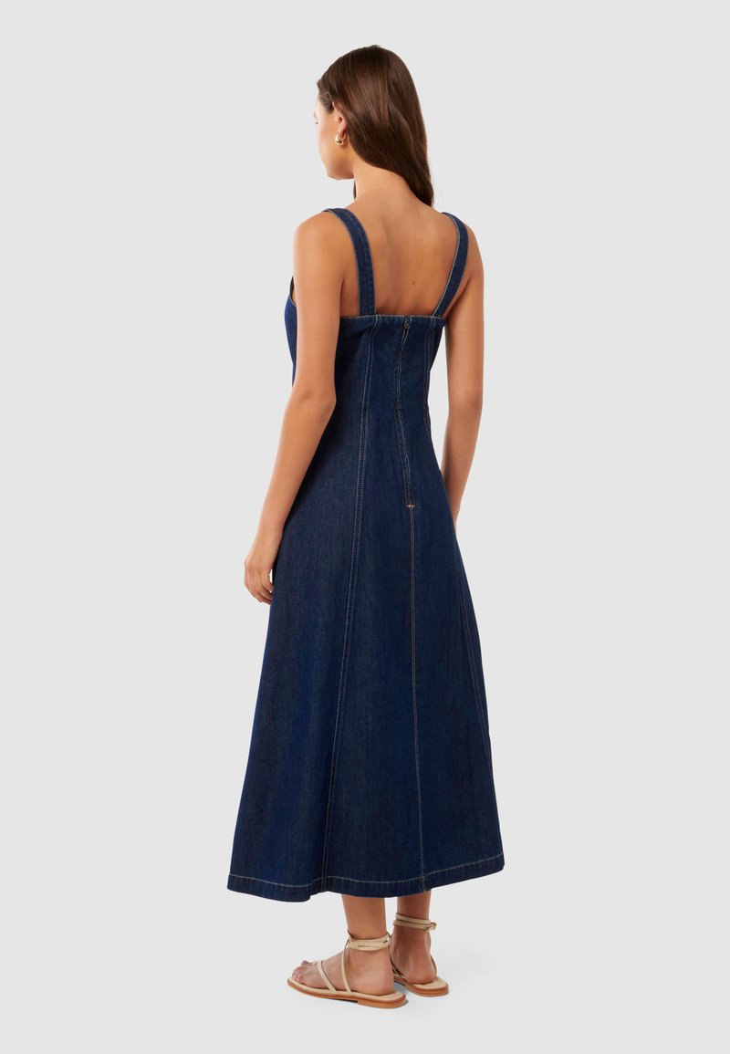 Forever New AMELIA DRESS - Maxi dress - dark-blue denim - Zalando.ie