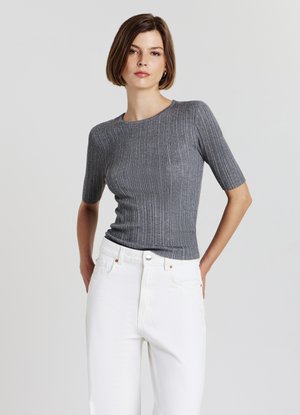 Calliope T-Shirt basic - grigio fumo melange