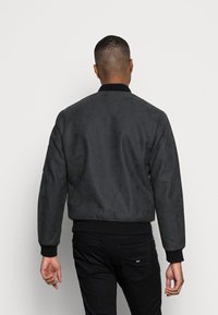 Jack & Jones JCOMONICO JACKET - Casaco de pele sintética - black