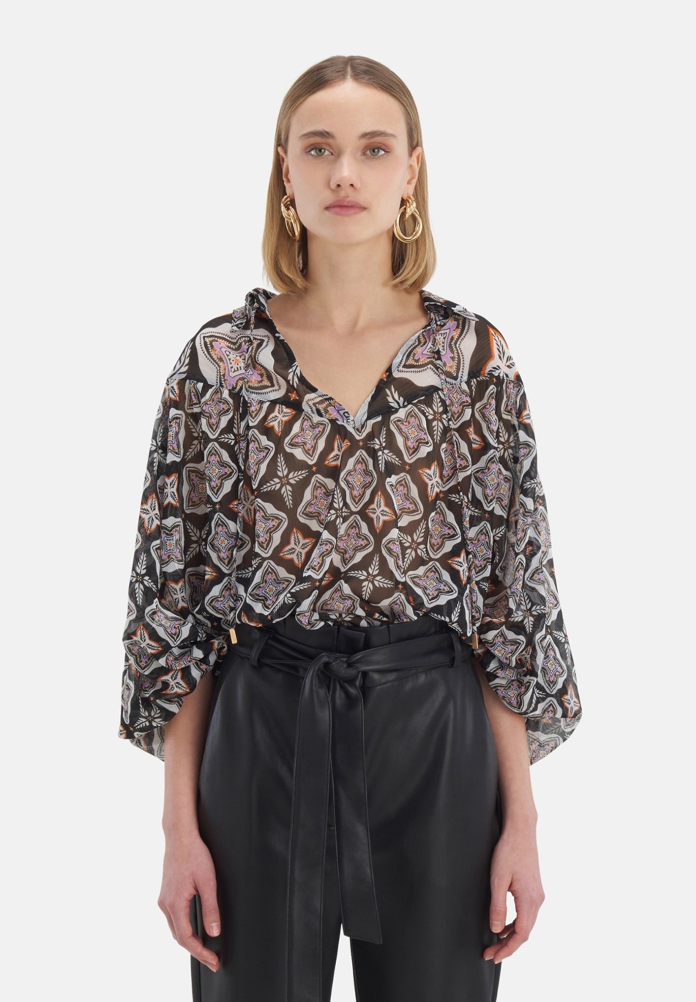 Shoeby LISA EKSEPT - Blouse - black/zwart - Zalando.be
