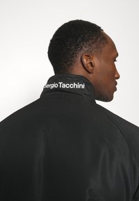 Sergio Tacchini BOARD TRACKSUIT - Melegítő - black/ocean wave
