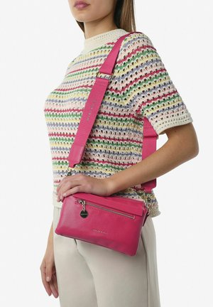 ERINA - Cross body bag - fuxia