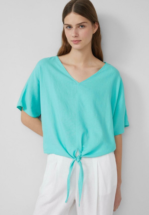 Bluse - aquamarin