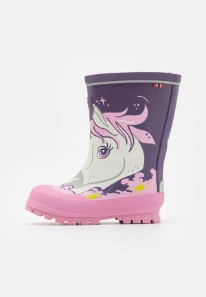 JOLLY UNISEX - Gummistövlar - purple/multi-coloured