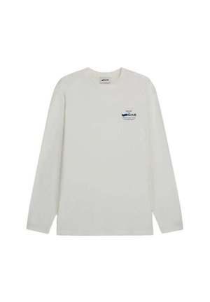 Langarmshirt - weiss