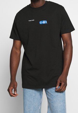 T-Shirt print - black