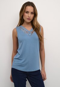 Cream CRTRULLA - Top - captains blue