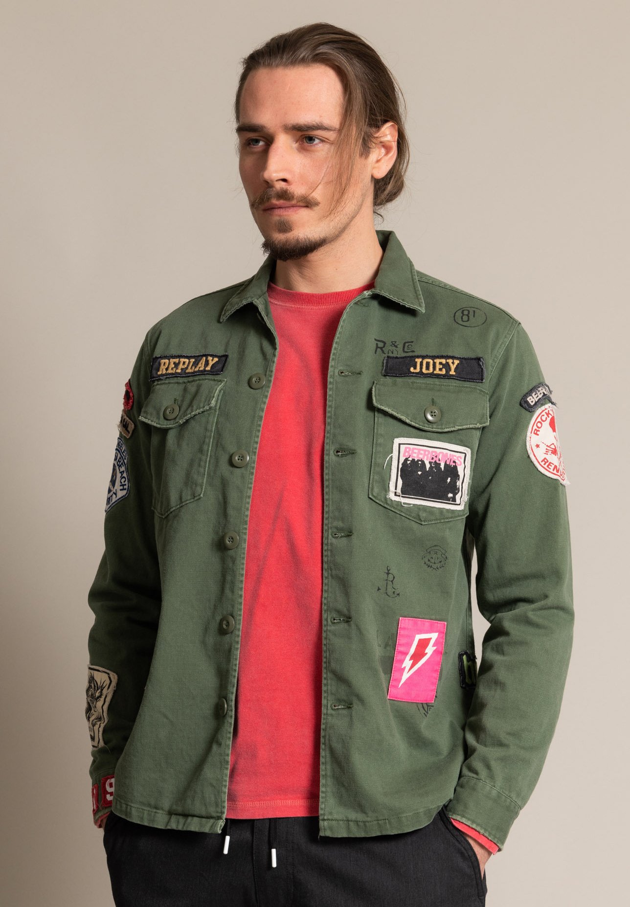replay field jacket