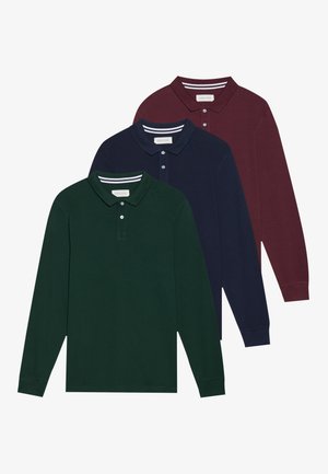 Pier One 3 PACK - Long sleeved top - port royale/navy blazer/pine grove