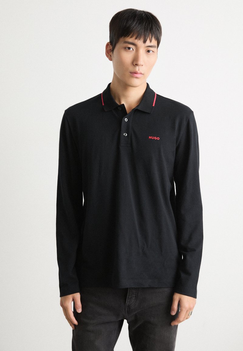 HUGO DERRIKO - T-shirt à manches longues - black