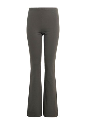 adidas Sportswear, ADIDAS SPORTSWEAR ESSENTIALS FLARED LEGGINGS - Leggings - grey six   black