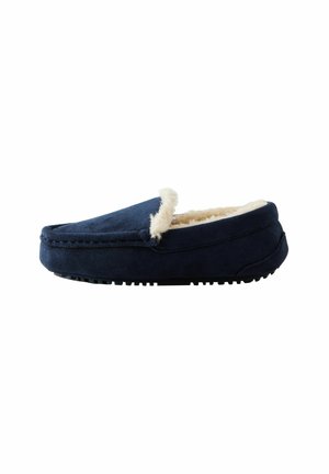 COSY - REGULAR FIT - Papuče - navy blue with neutral warm lining