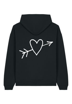EL AMOR BACK EMBROIDERY UNISEX  - Hoodie - black