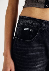 The Ragged Priest FERAL ZIP FLARES - Wide Leg - charcoal