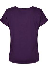 Active by Zizzi KURZARM - T-shirt basic - purple pennant