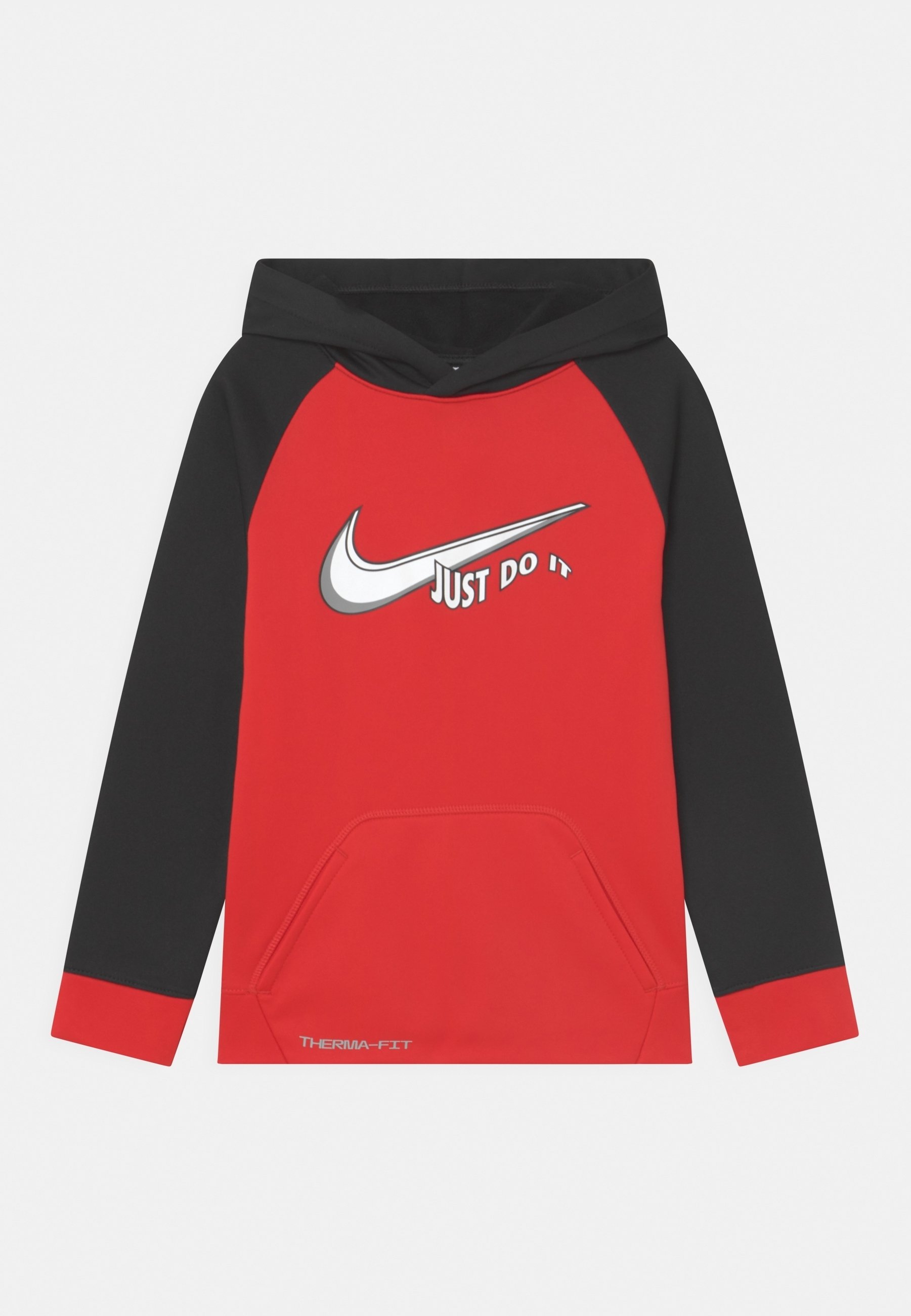 black and red just do it hoodie