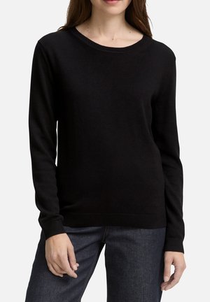 BASIC PULLOVER - Jersey de punto - bleu