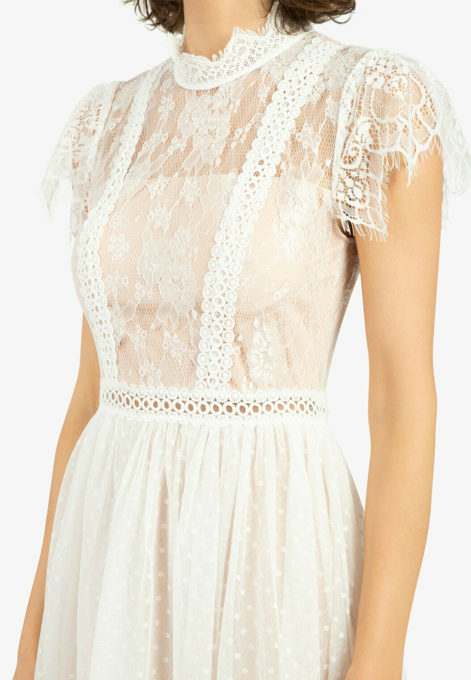 Apart COCKTAILKLEID - Cocktailkleid/festliches Kleid - weiß - Zalando.de