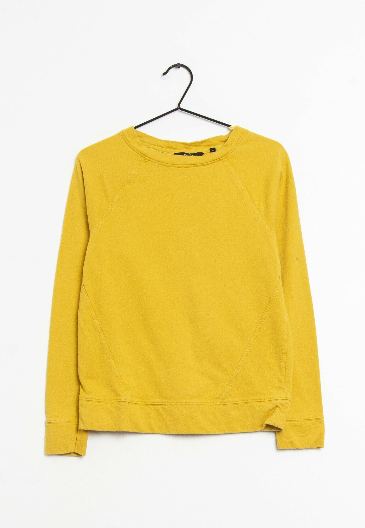 next yellow sweatshirt